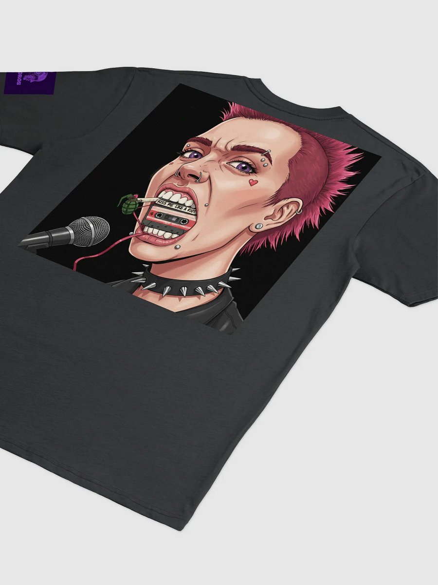 Mahoros Kiss Like a Riot T-shirt product image (22)