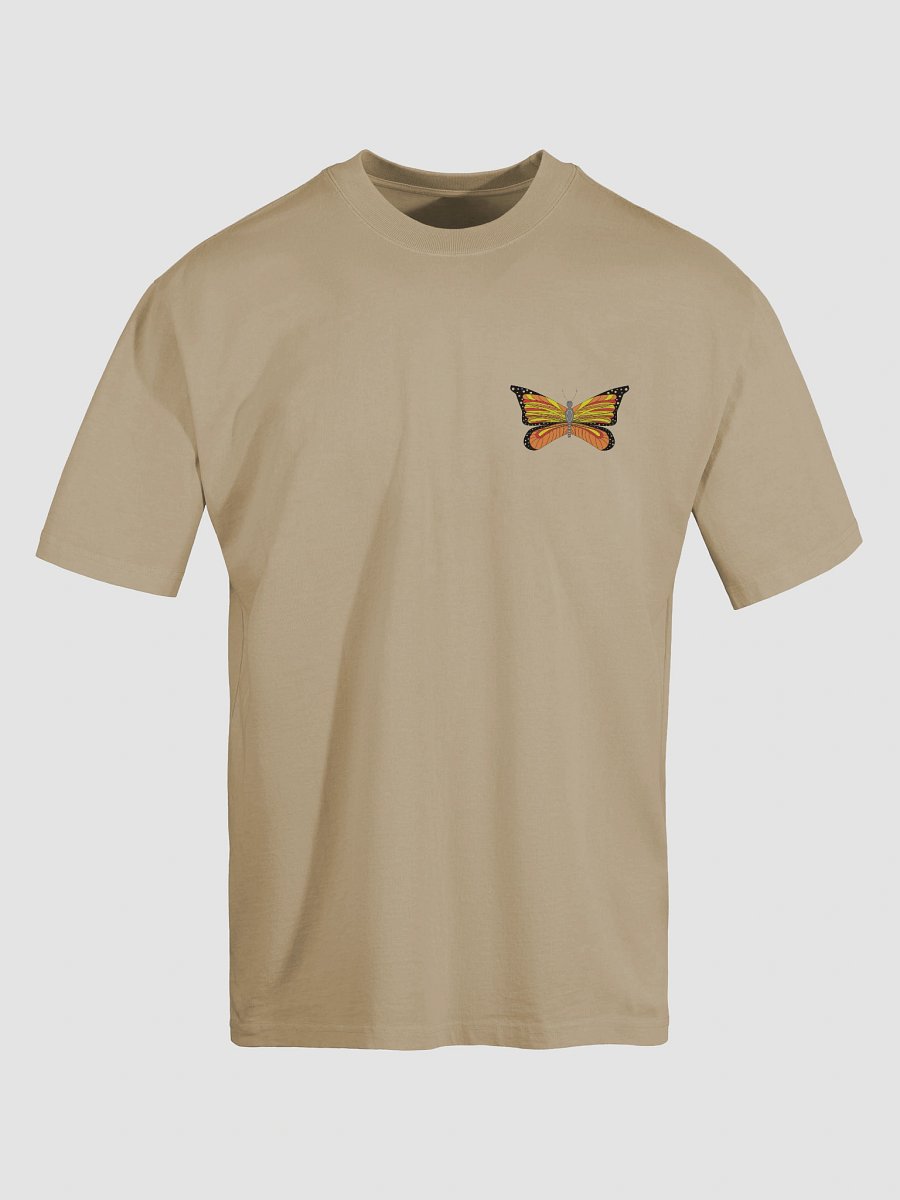 Vibrant Butterfly Illustration Oversized Tee product image (15)