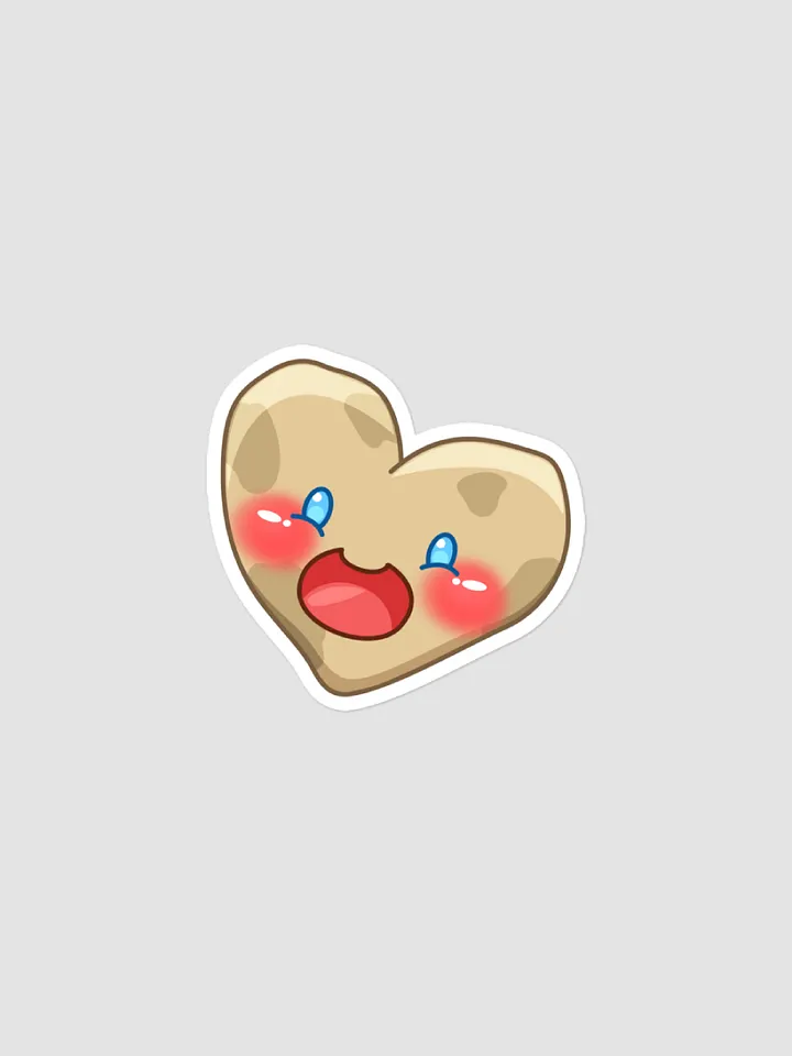 Potato Heart Sticker product image (1)