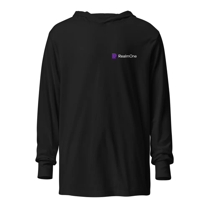 RO Bella + Canvas Long Sleeve Hooded Tee (BACK TAGLINE) product image (1)