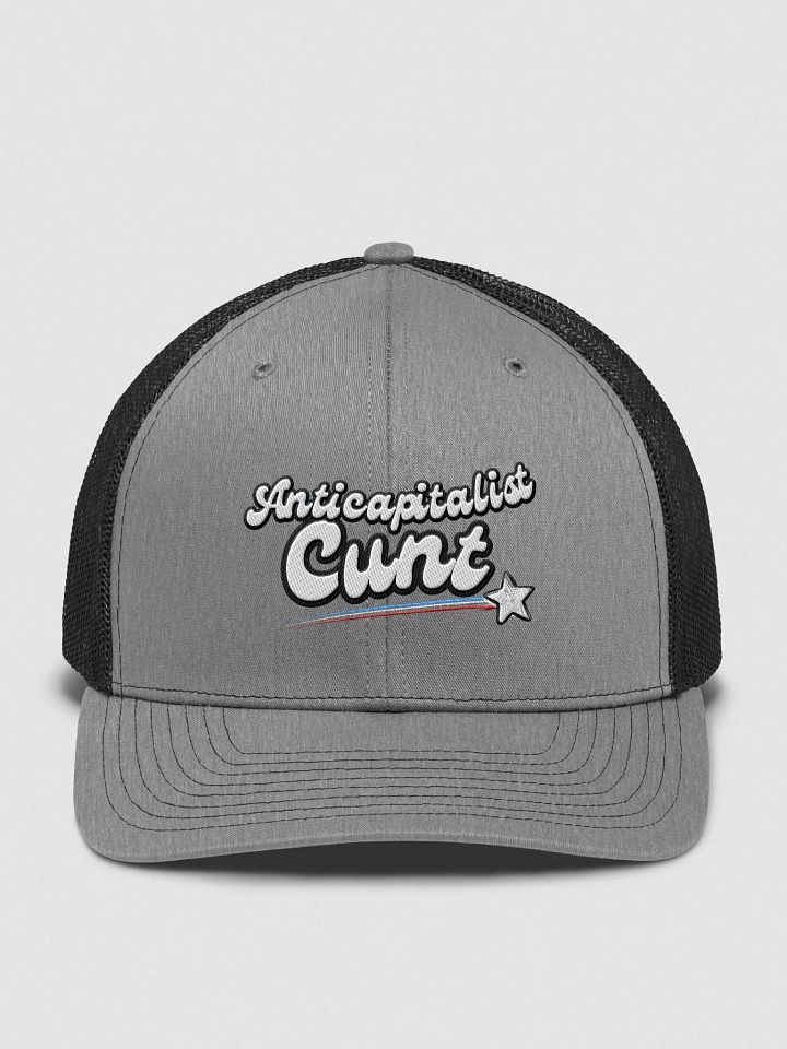 ANTICAPITALIST C*NT 3D 112 trucker hat product image (2)