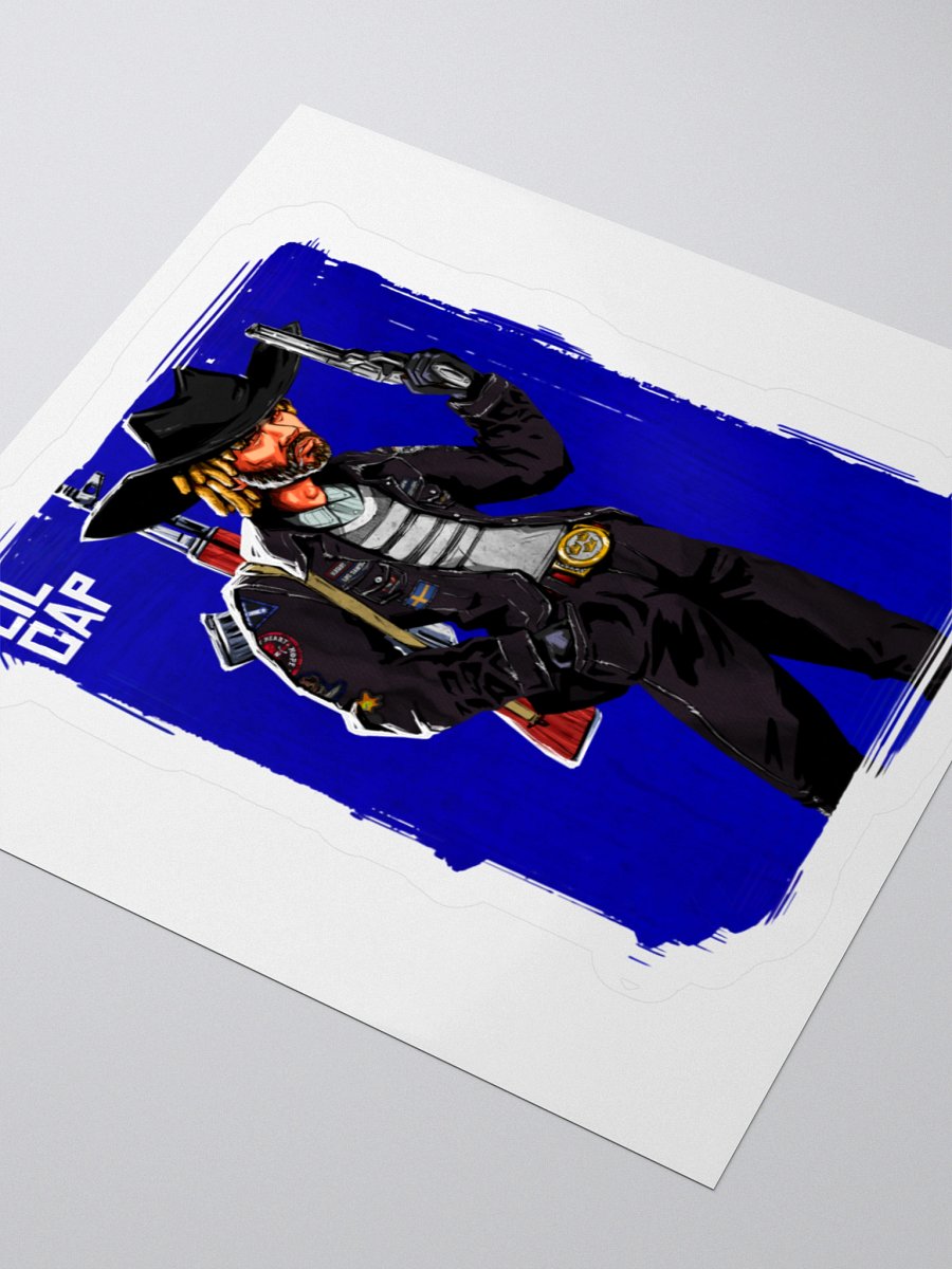 Lil Cap Portrait Sticker product image (9)