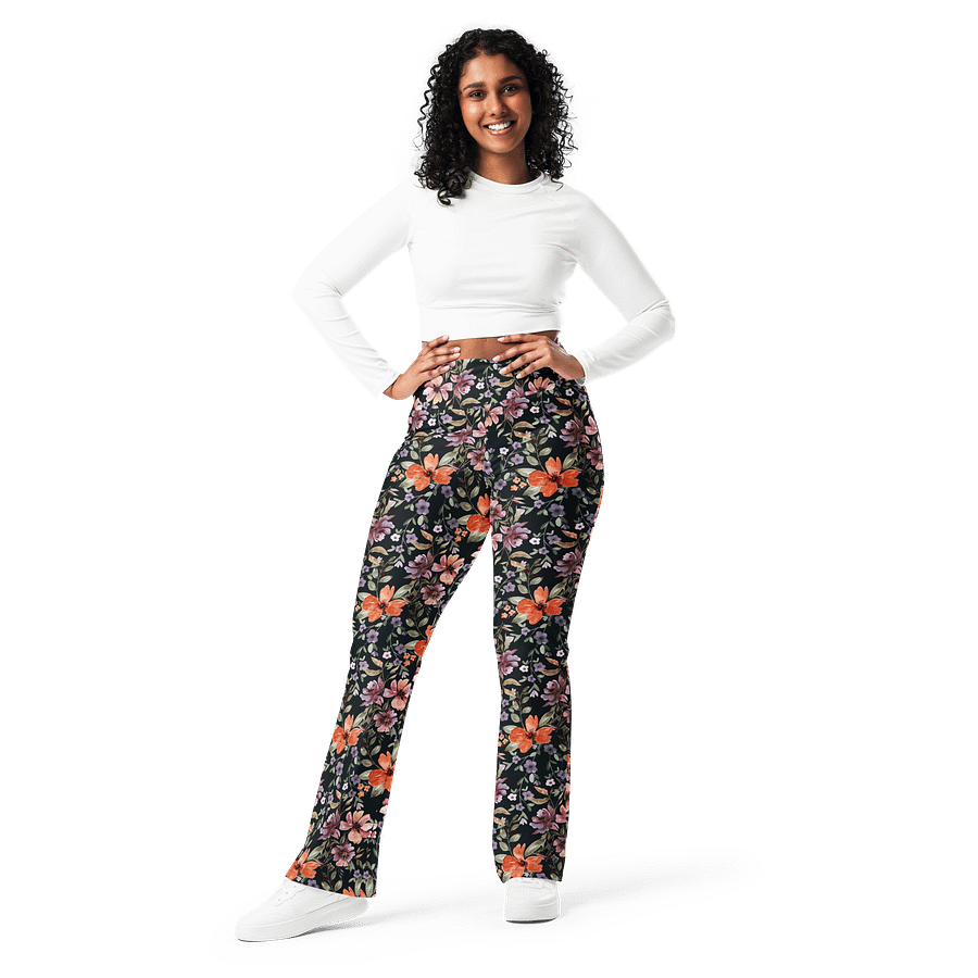 Flowers Flare Leggings product image (9)