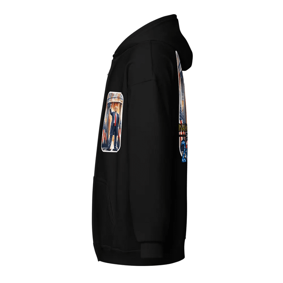Zip Hoodie: Trump, Inauguration 2025 product image (3)