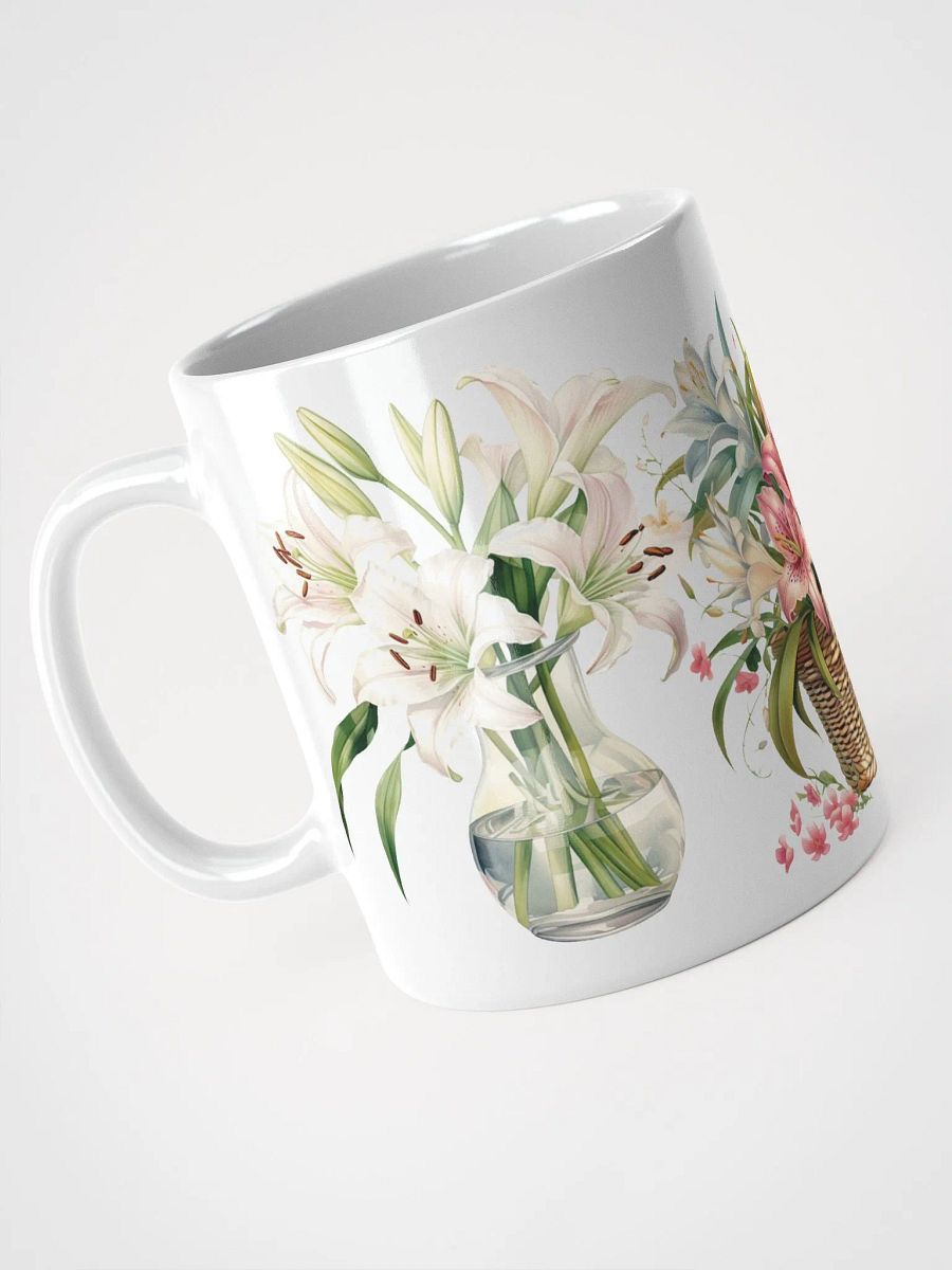 Lily Elegance Ceramic Mug product image (3)