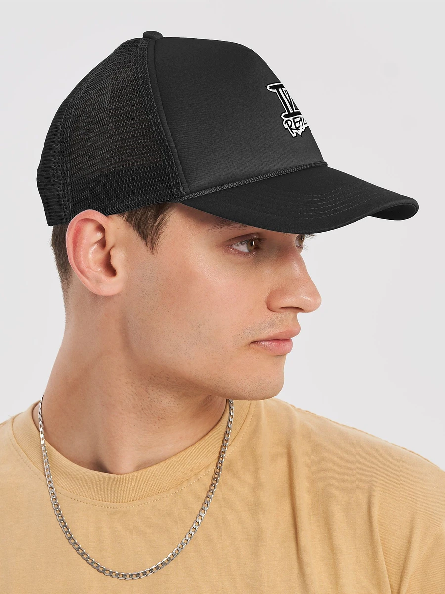 IVREAL Trucker Hat Black Logo product image (4)