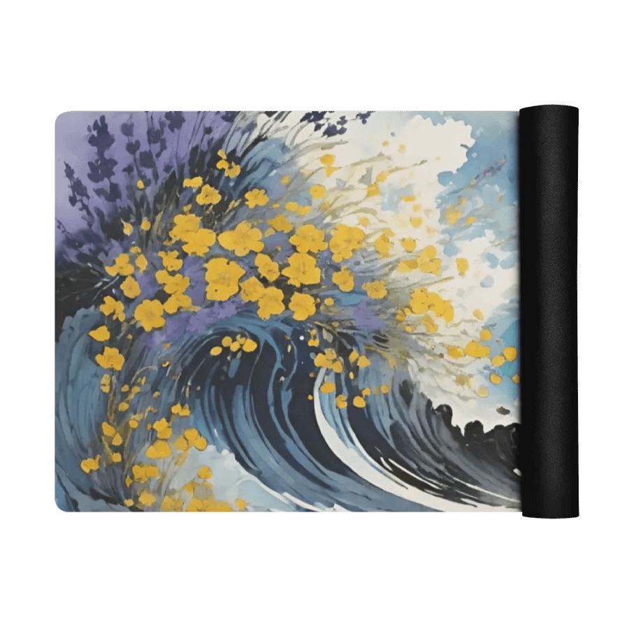 Floral Seas Yoga Mat product image (3)