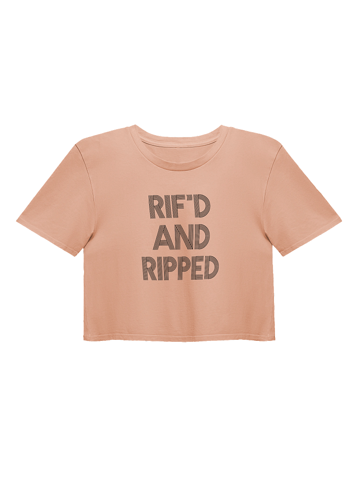 RIF'D and Ripped Women's Cut Crop Top product image (2)