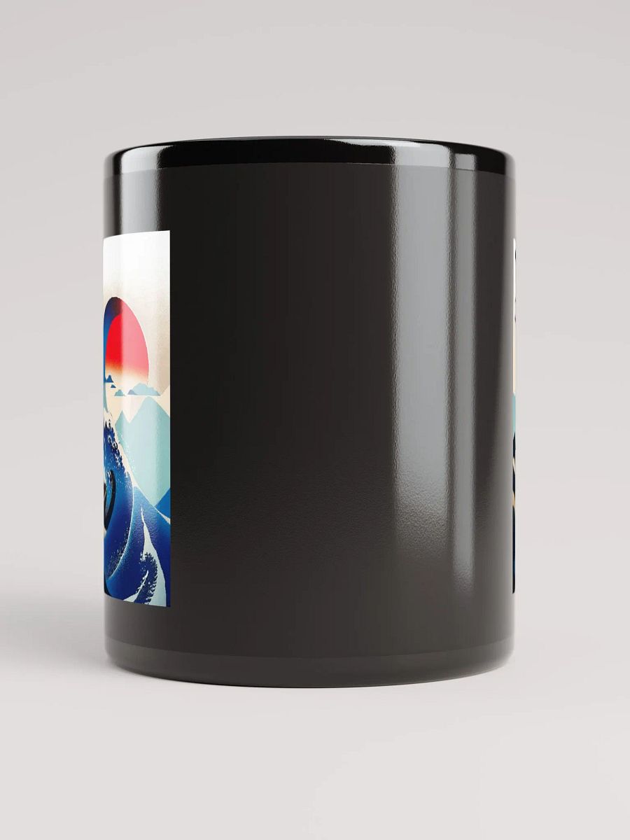Geometric abstract art in Japanese style (front & back) product image (5)