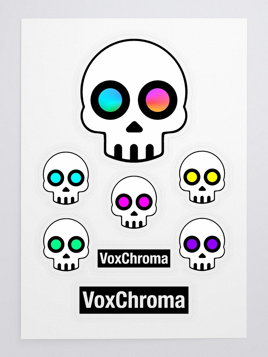 Chroma Skull Sticker Pack product image (3)
