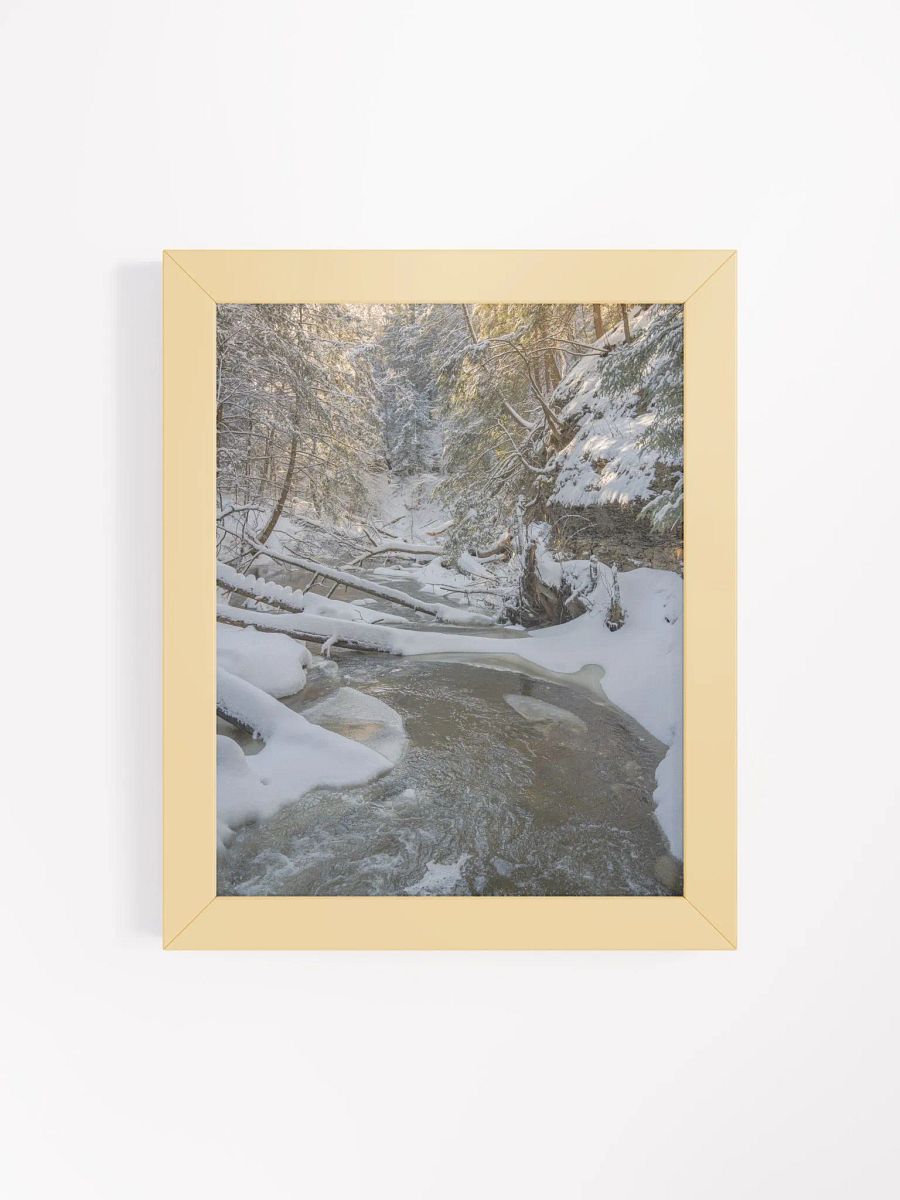 Flowing Creek in a Frozen Forest product image (61)