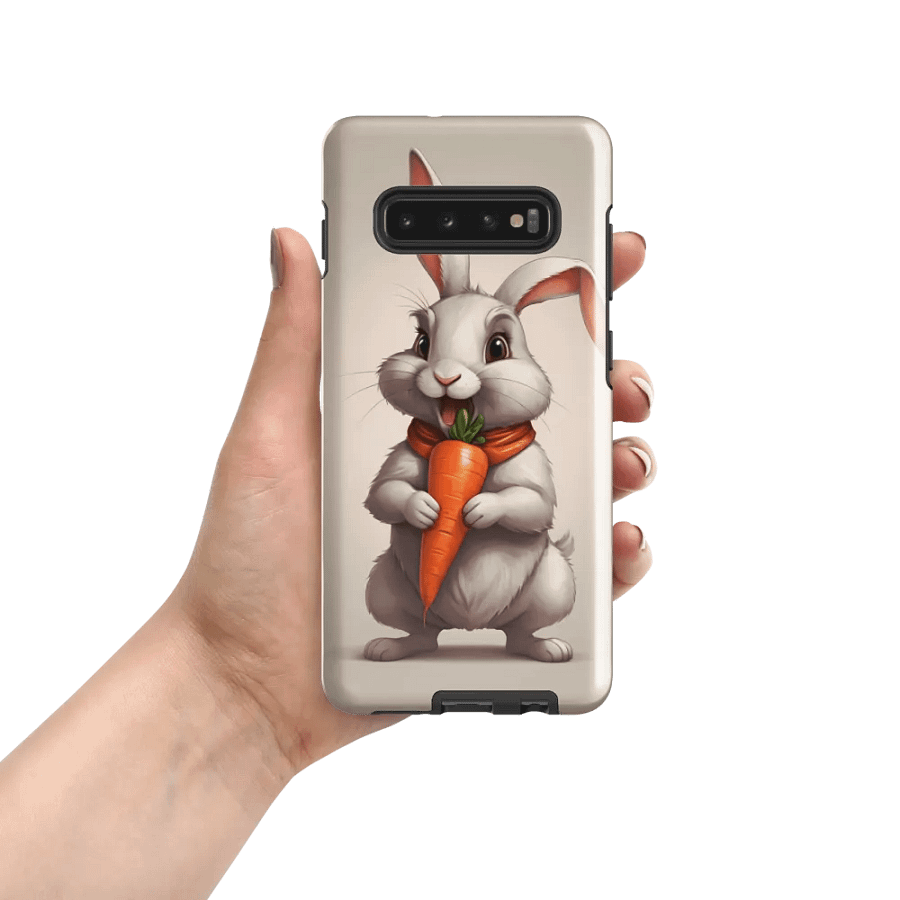 Carrot Loving Bunny Samsung Galaxy Case product image (55)