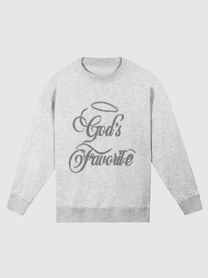 God's Favorite Jacquard Crewneck Sweater product image (1)