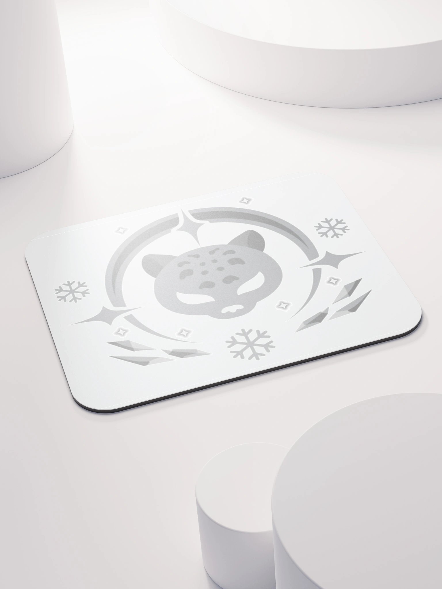 Mimi Icon Black White Mousepad product image (4)