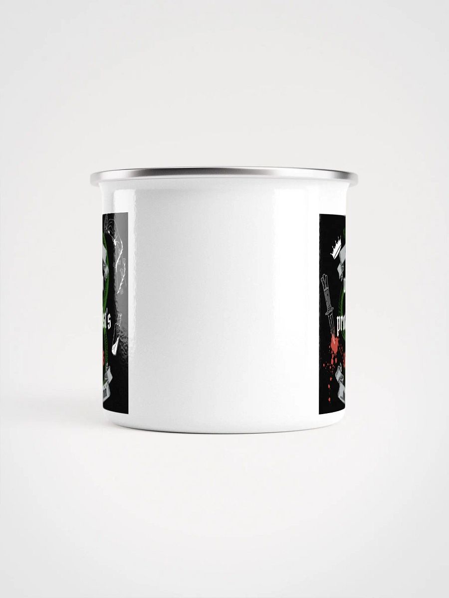 Rebellious Protagonist Empowerment: They Had It Comin' Enamel Mug product image (2)