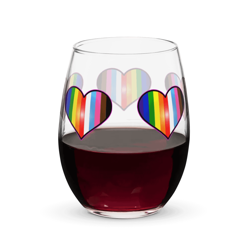 Love is Love Wine Glass product image (6)