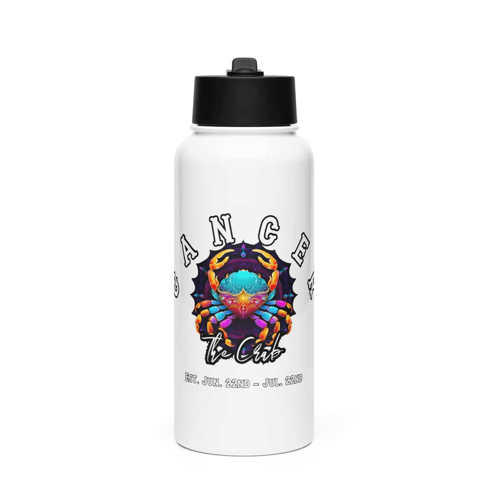 Cancer - Zodiac Sports Stainless Steel Water Bottle product image (1)