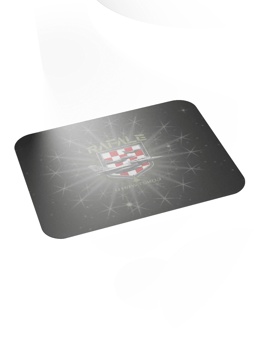 Rafale Fighter Jets Checkered Mouse Pad product image (4)