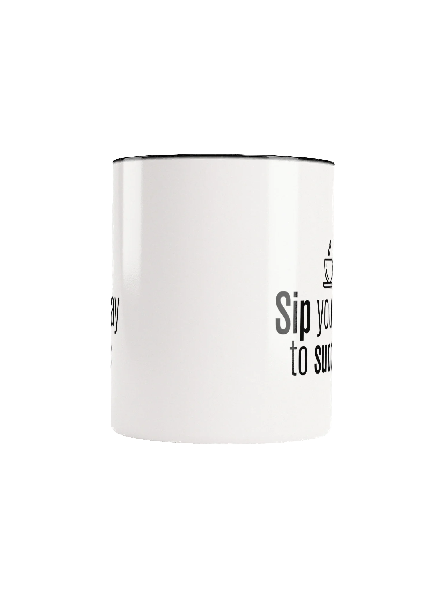 Sip Your Way to Success Mug – Motivational Coffee Cup for Daily Inspiration and Productivity Boost product image (5)
