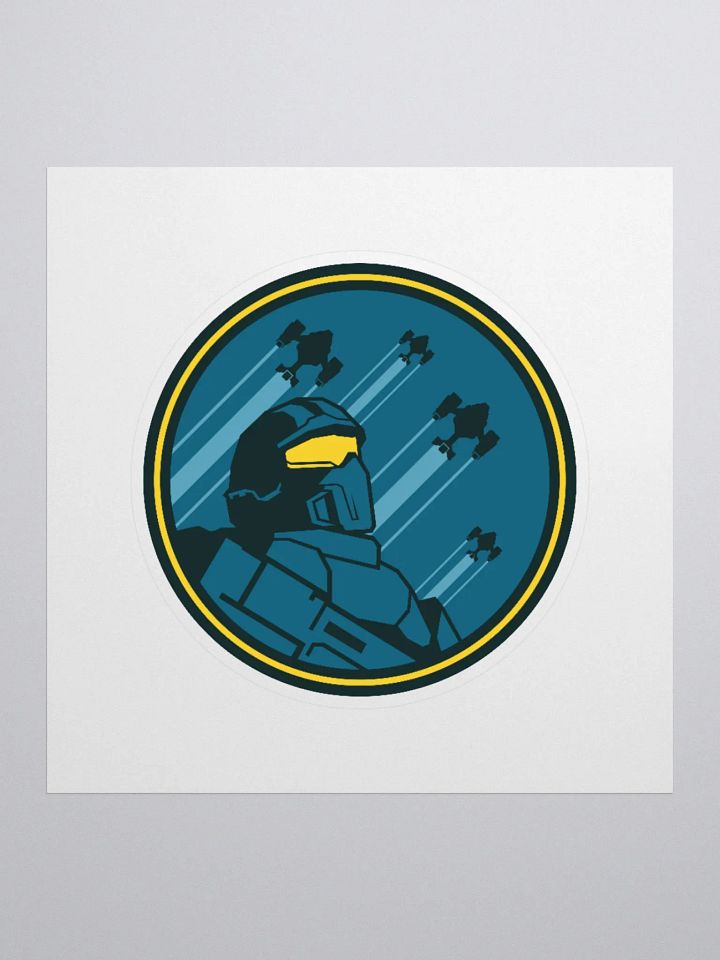 For The Glory of Super Earth Sticker product image (3)