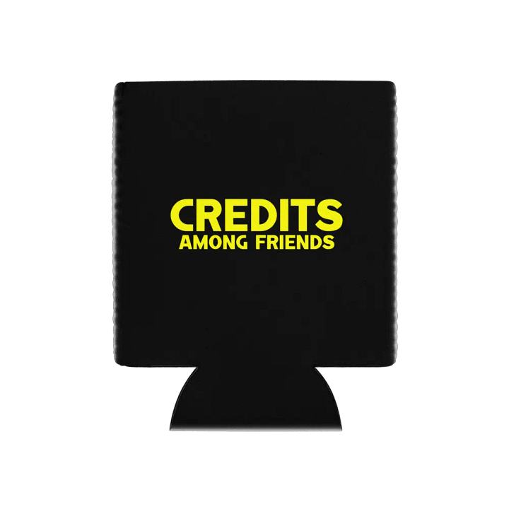 Credits Among Friends - Coozie Can Cooler product image (1)