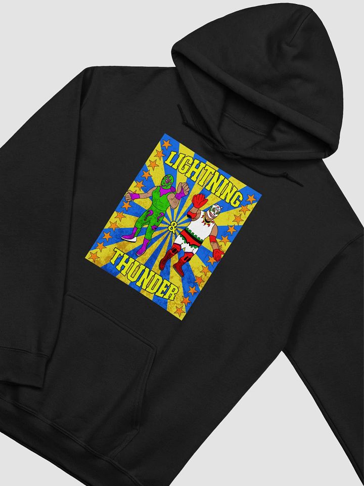 Lightning & Thunder Lucha Figures Hoodie product image (15)