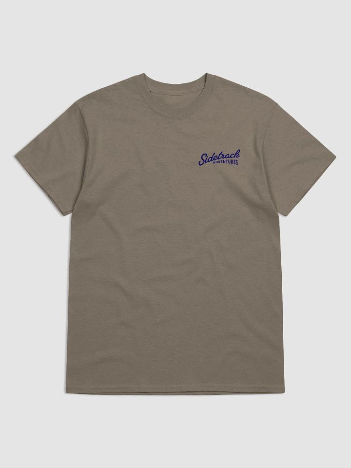 Limited Time Only Sidetrack Adventures Retro Logo Shirt with Design on Back product image (1)