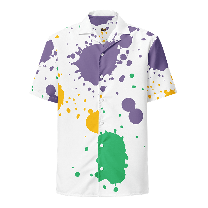 Zabu Tropical Breeze Art Splash Hawaiian Shirt product image (1)