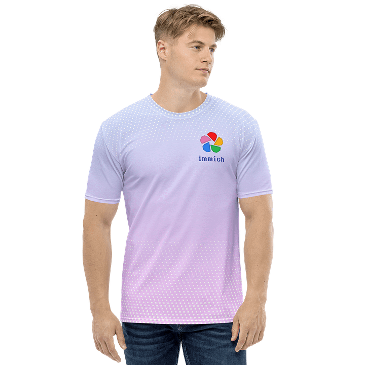 Retro T-Shirt Chest Logo Text product image (1)