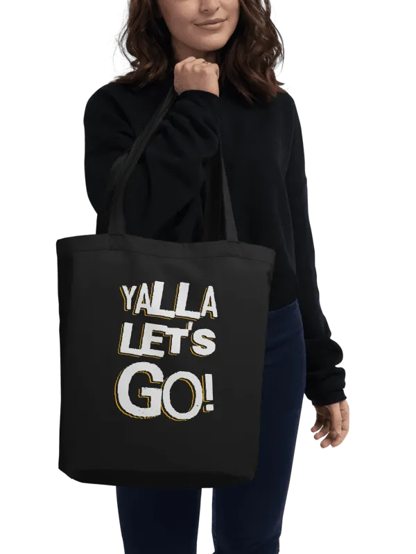 Yalla Let's Go Eco Tote Bag product image (2)