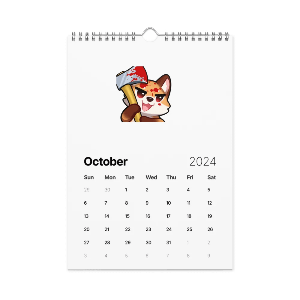 Cruelfang Calendar product image (12)