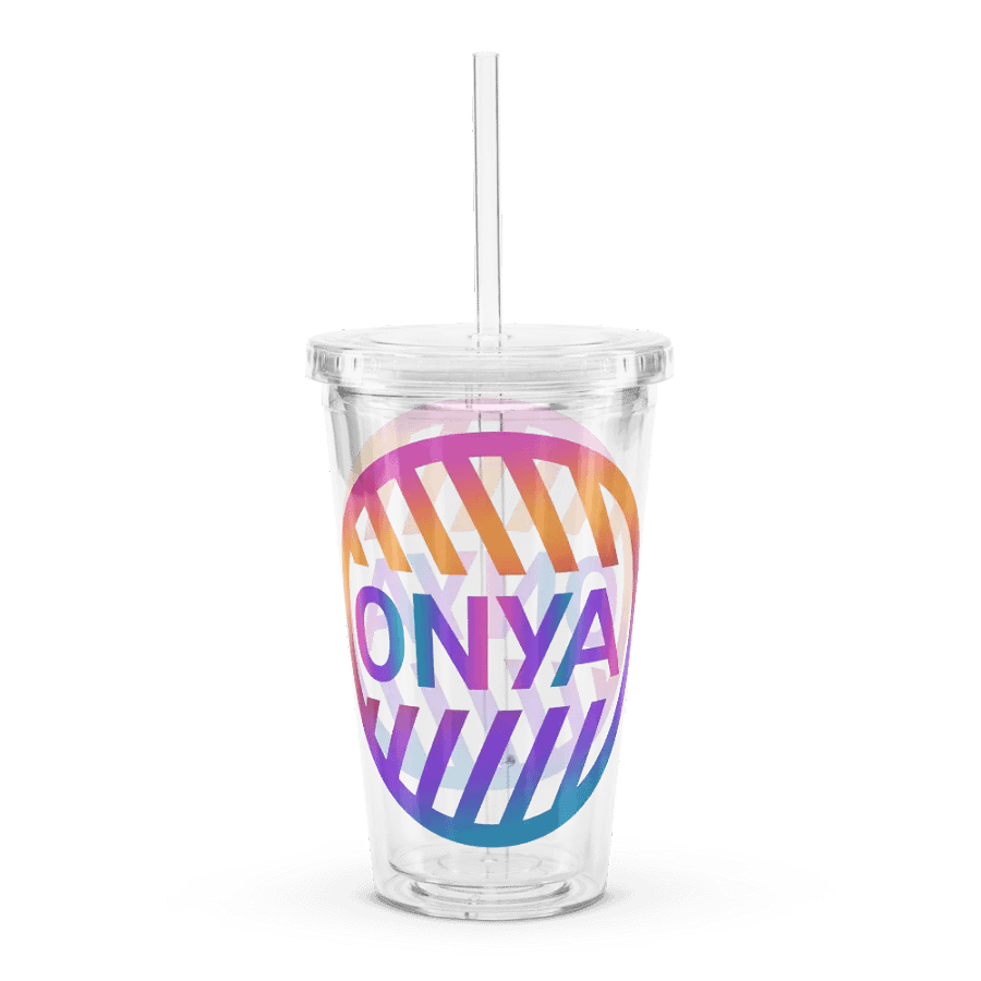 Retro ONYA Plastic Tumbler product image (4)