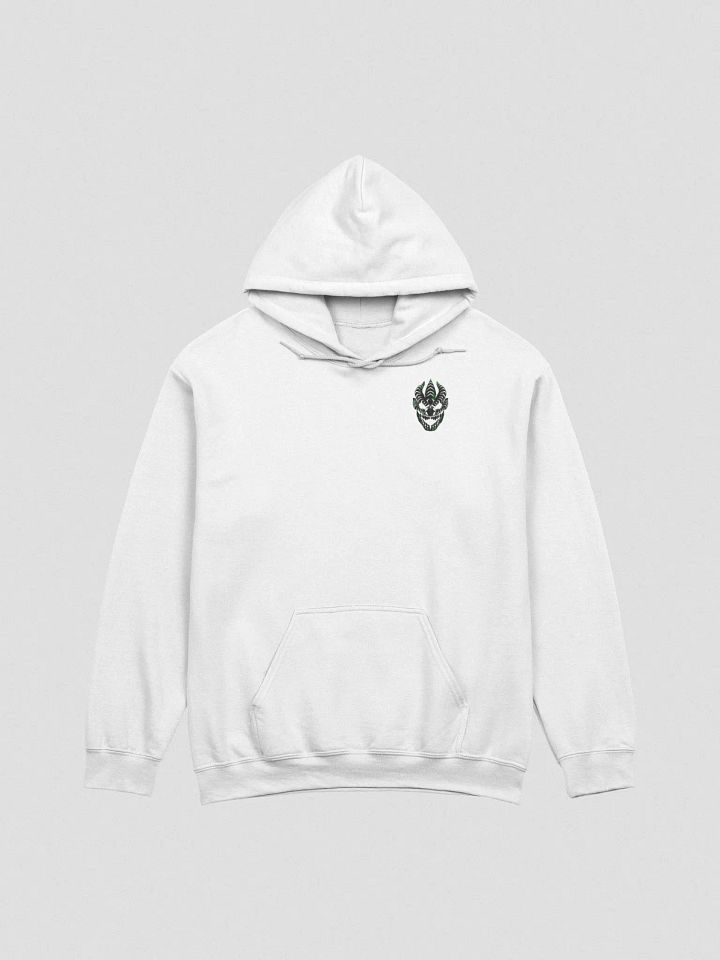 Valgar Skull White Classic Hoodie product image (1)