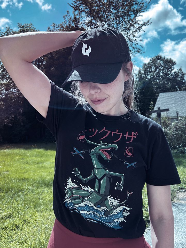 White Thundabit Dad Hat product image (1)