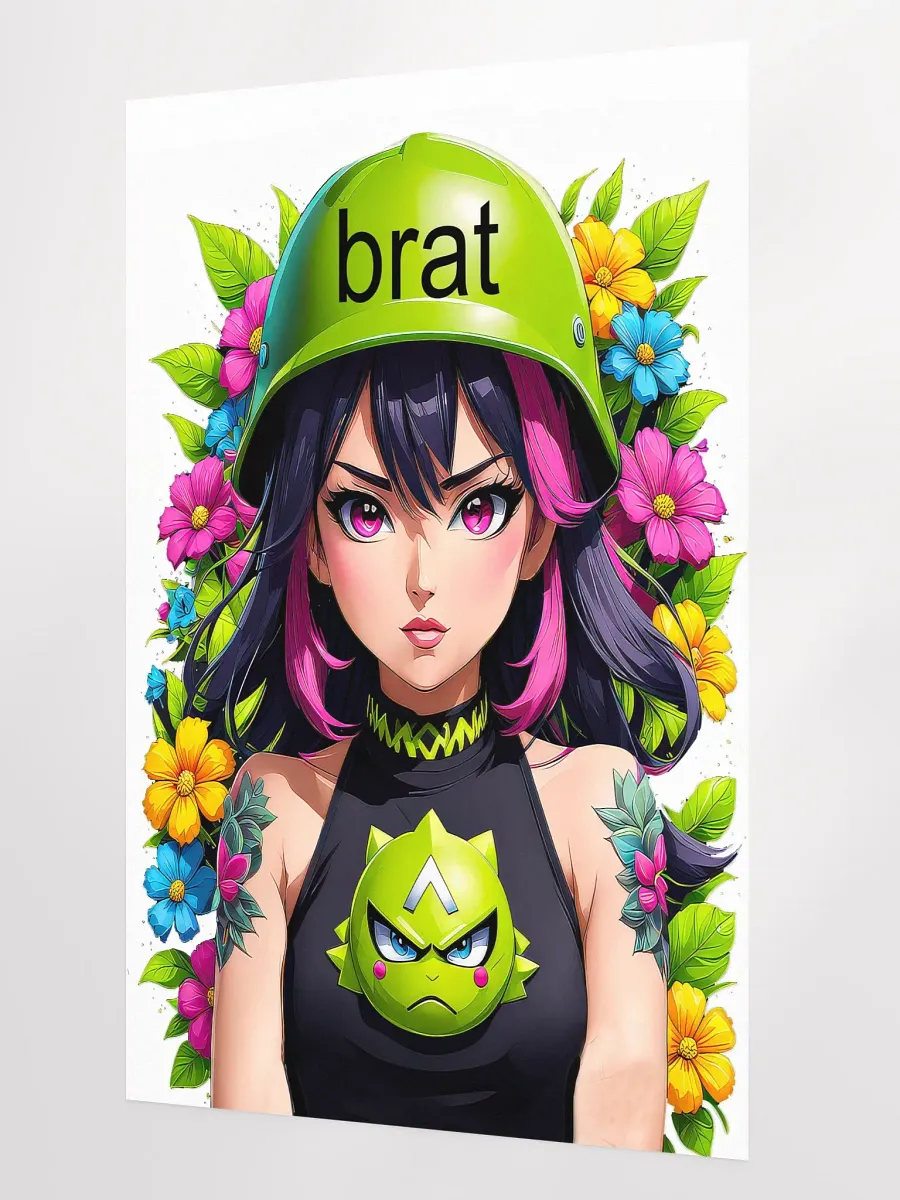 Brat Girl - Poster - White Background - Large 24x36 Inches product image (2)