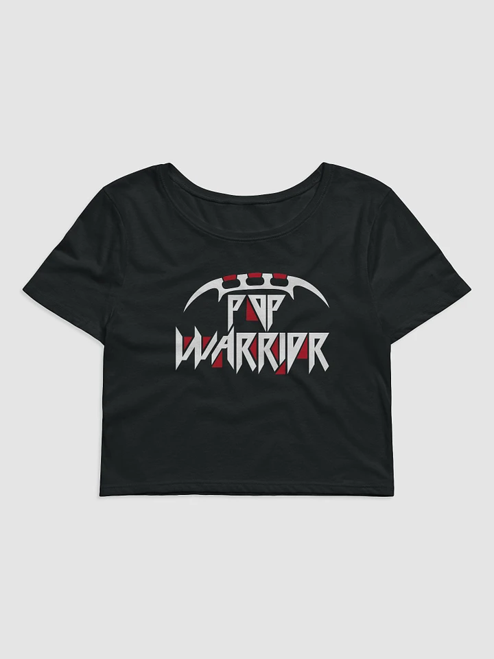 Klingon Pop Logo Cropped T-Shirt (Black) product image (1)