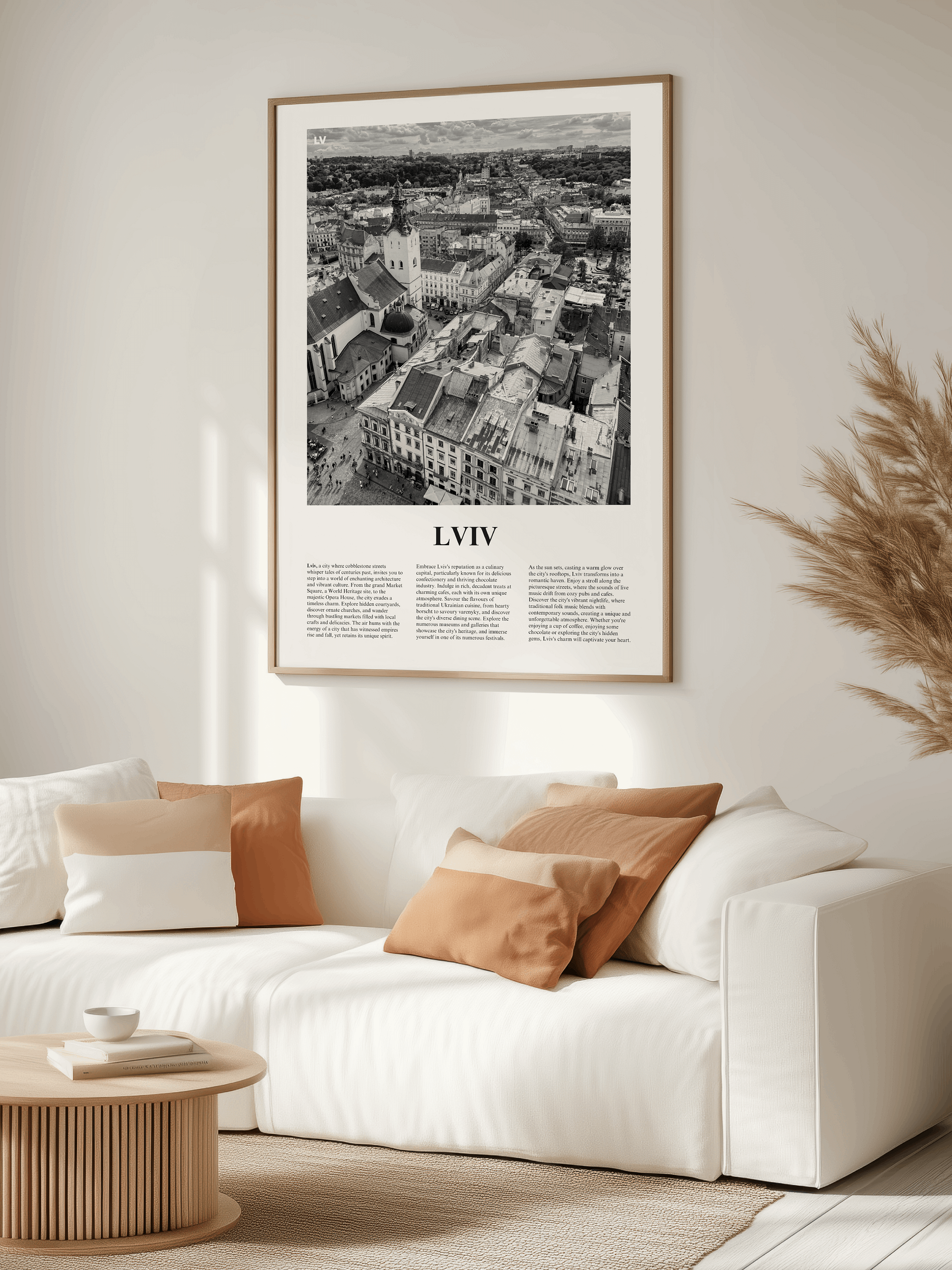 Lviv 01 Newspaper Poster | Framed product image (3)
