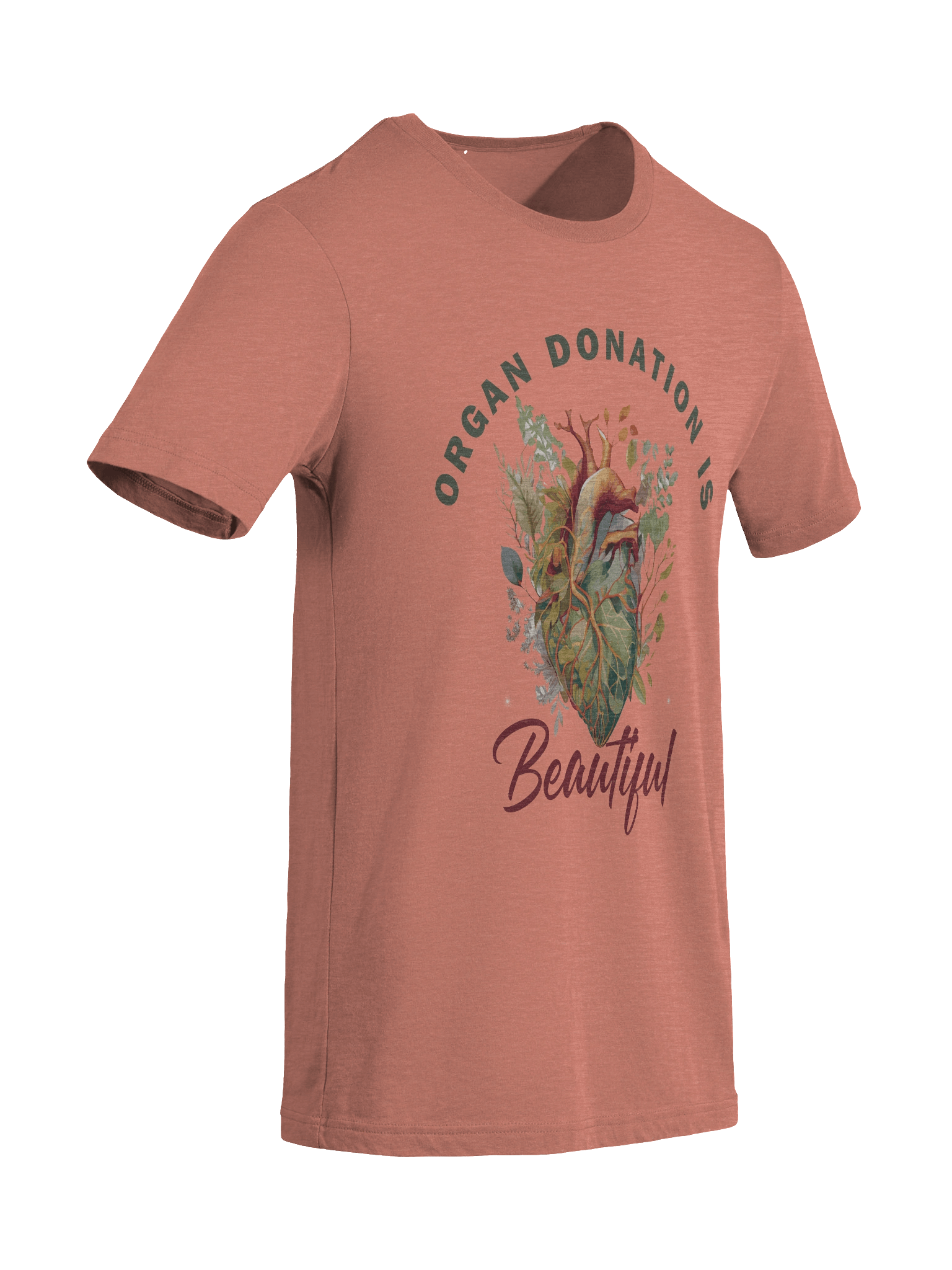 Heart - Organ Donation is Beautiful T-Shirt product image (9)