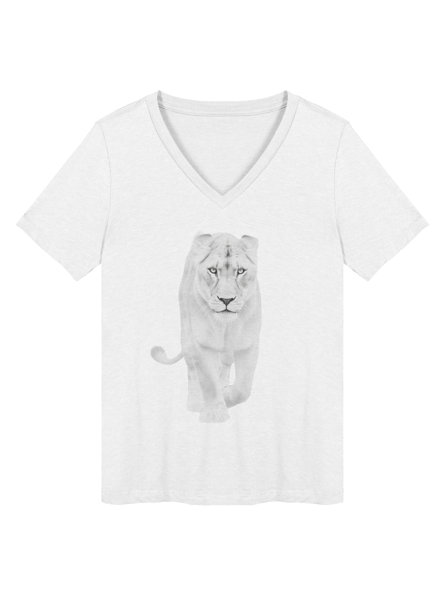 Ethereal Lioness V-Neck Tee product image (1)
