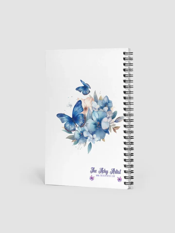 Motivational Botanical Bliss Spiral Notebook product image (2)