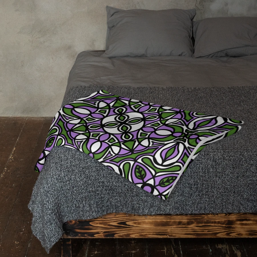 Gender Queer Abstract Cozy Blanket product image (7)