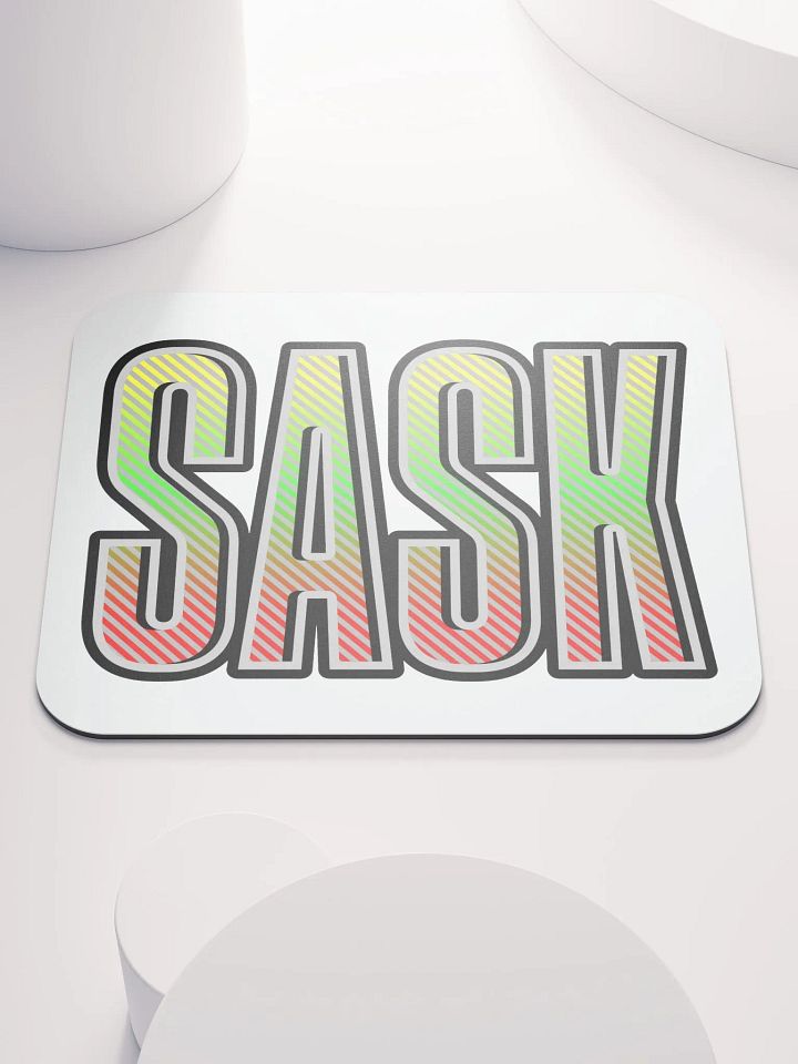 Sask Saskatoon Saskatchewan Vibrant Mouse Pad product image (2)