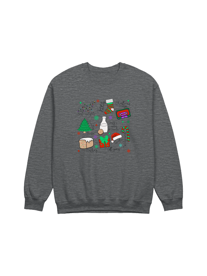 Festive Nostalgia Christmas Crewneck Sweatshirt product image (2)