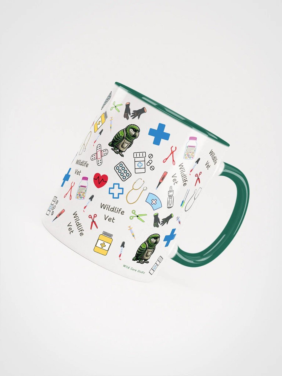 Wildlife Vet Kakapo Ceramic Mug product image (4)