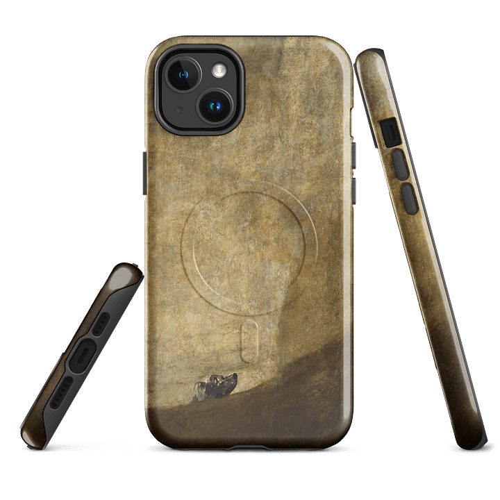 The Dog by Francisco Goya iPhone® MagSafe® Tough Case product image (2)