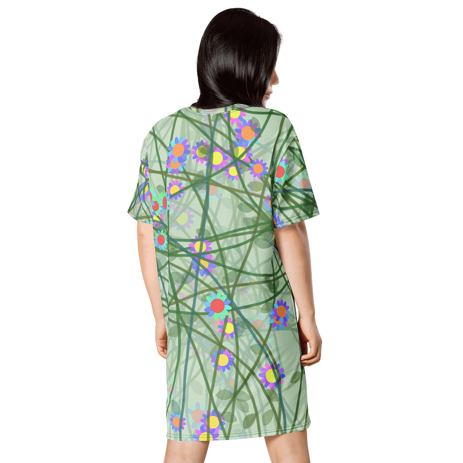 Floral Fantasy All-Over T-Shirt Dress product image (2)