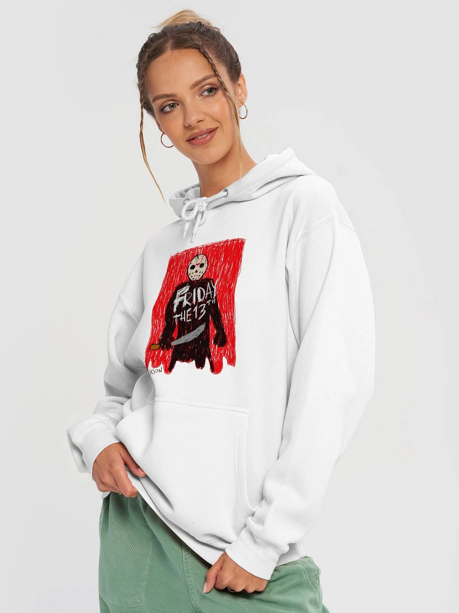 🔪🩸 "JASON" CreepyKids Unisex Horror Sweater Jumper Hoodie Art Print 💀 product image (3)