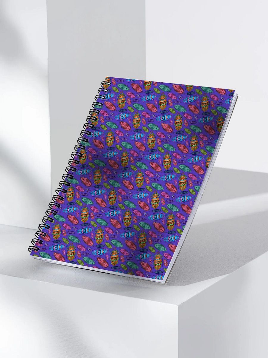 Colourful Beetle Bugs Notebook. product image (1)