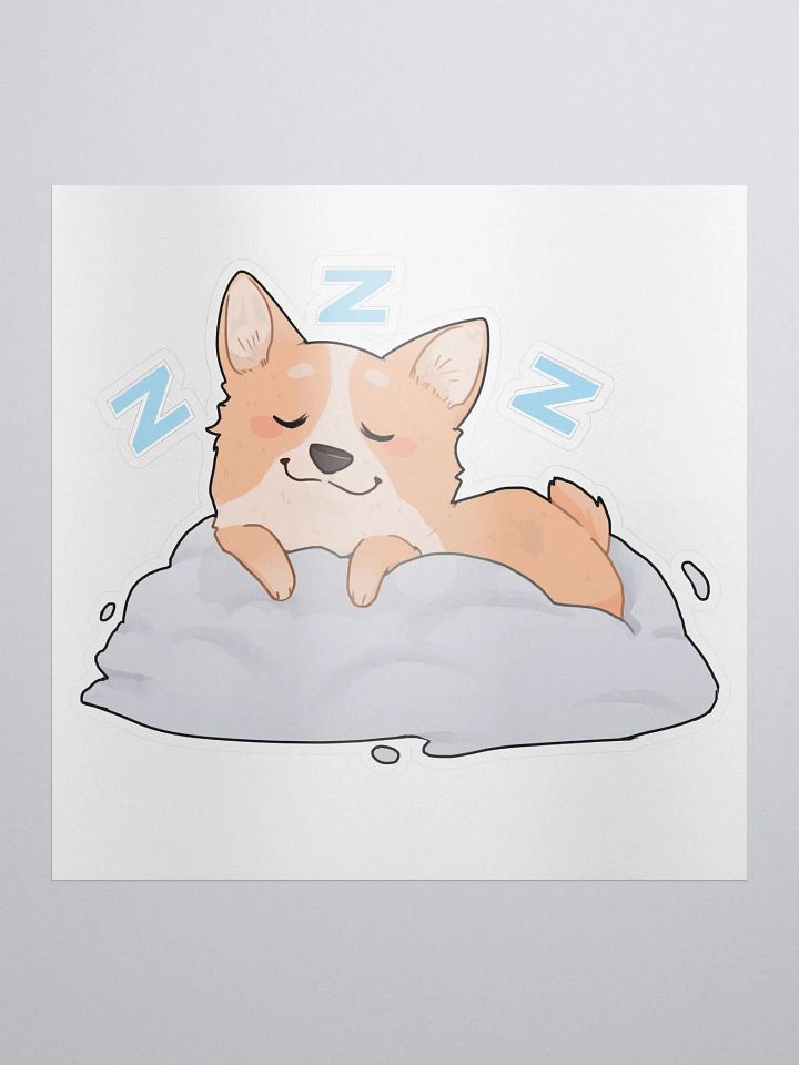 Dreamy Corgi Sticker product image (1)