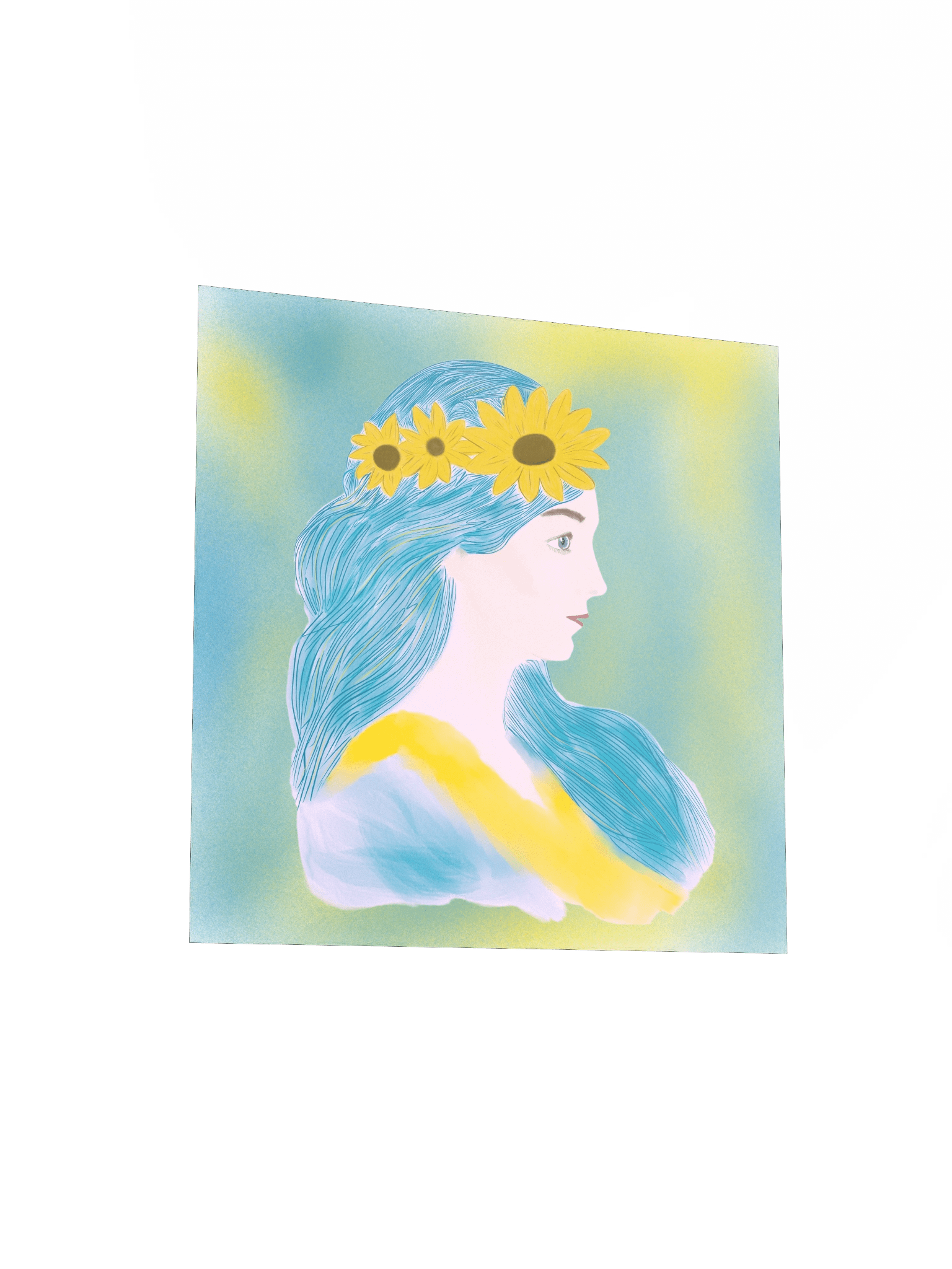 Sunflower Crown Dreams Poster product image (9)